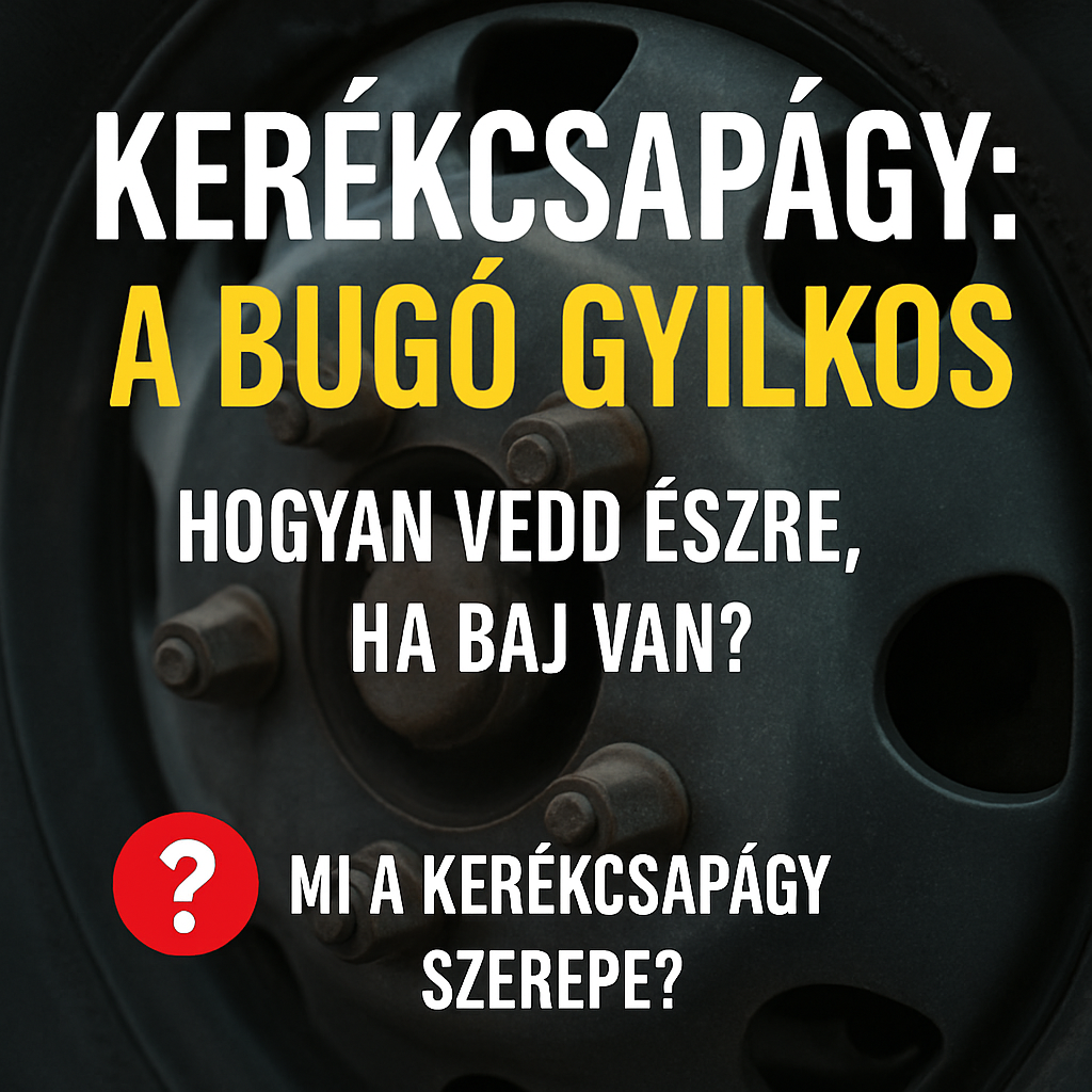 Kerékcsapágy: a búgó gyilkos – Hogyan vedd észre, ha baj van?