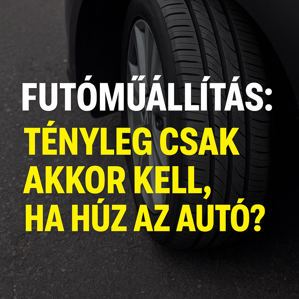 Futóműállítás: tényleg csak akkor kell, ha húz az autó?