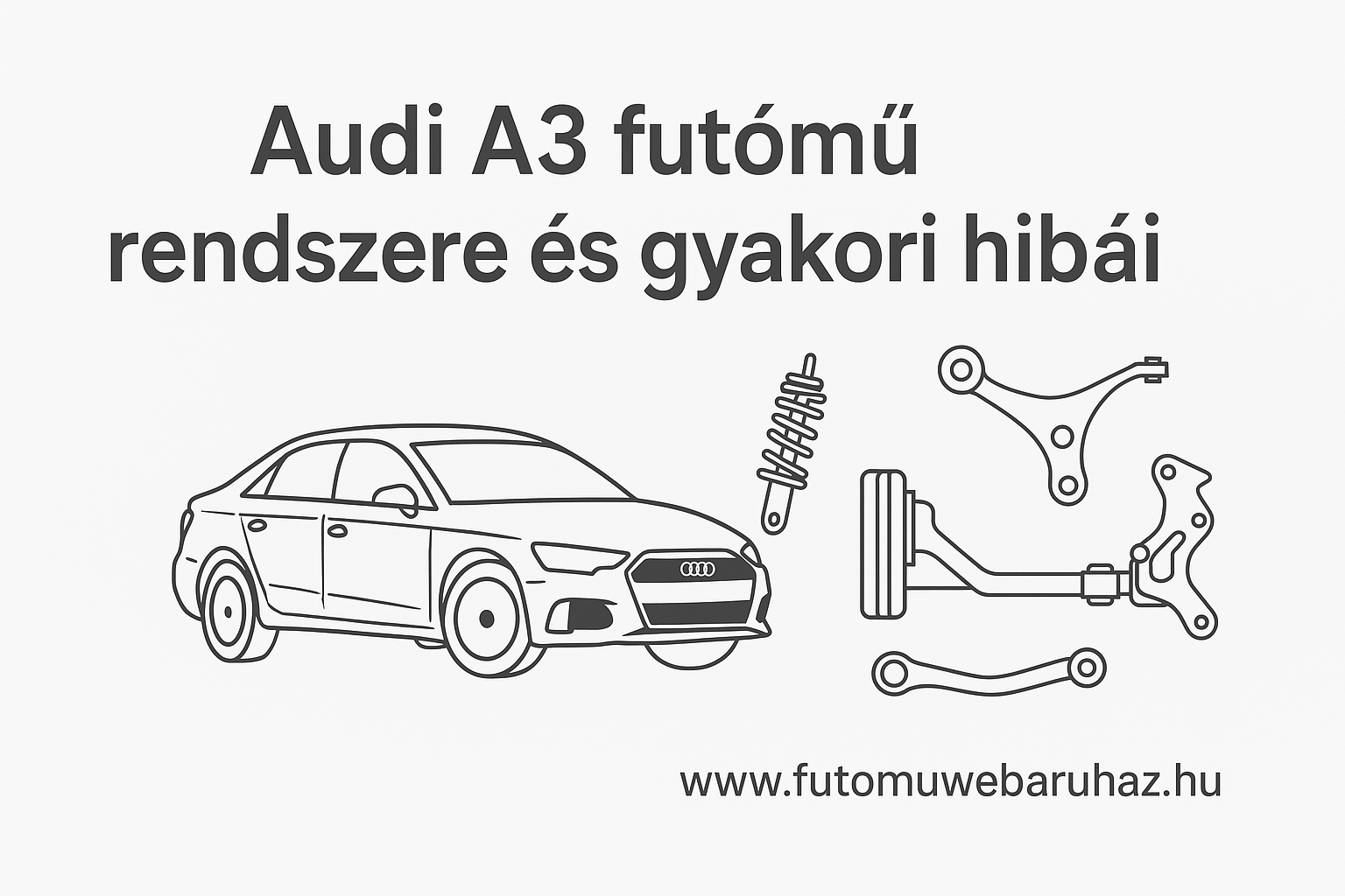 Audi A3 futómű rendszere és gyakori hibái