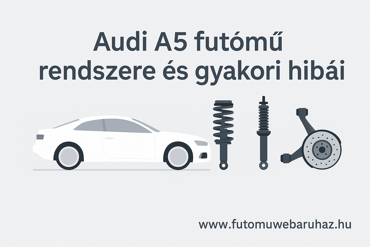 Audi A5 futómű hibák – Felépítés, típushibák és karbantartási tippek