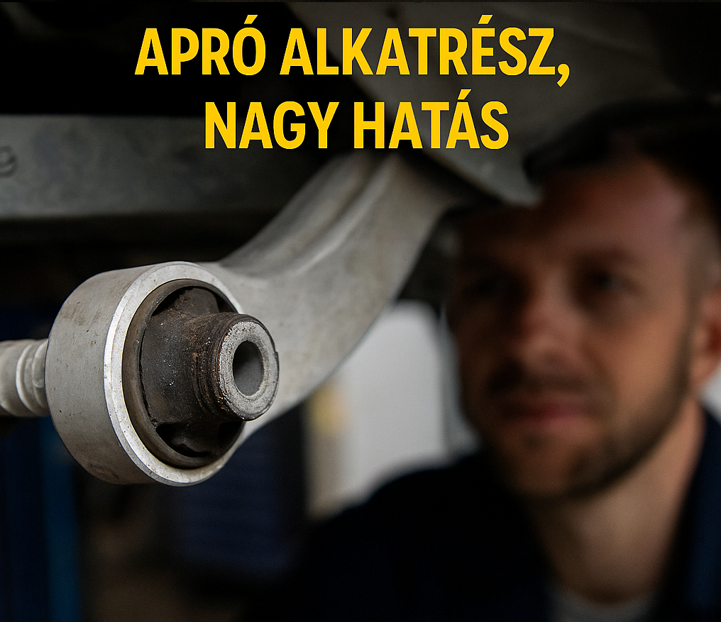Lengőkar szilent: apró alkatrész, nagy hatás